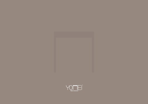 Catalogue de Yomei | Architonic