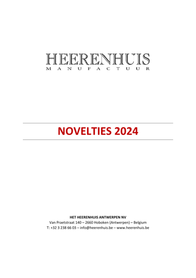 Heerenhuis catalogues | Architonic
