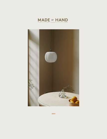 Cataloghi di Made by Hand | Architonic 