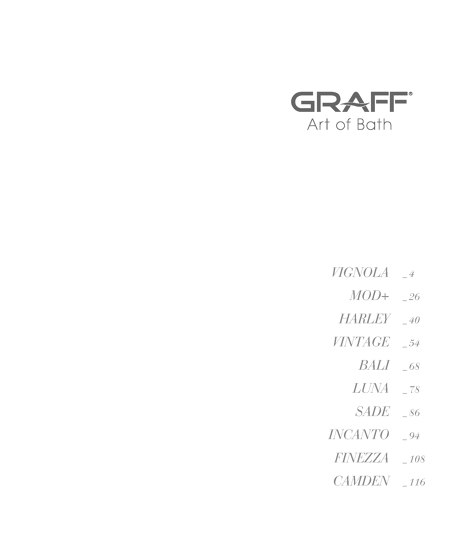 Graff catalogues | Architonic