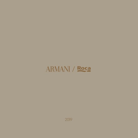 Armani Roca catalogues | Architonic