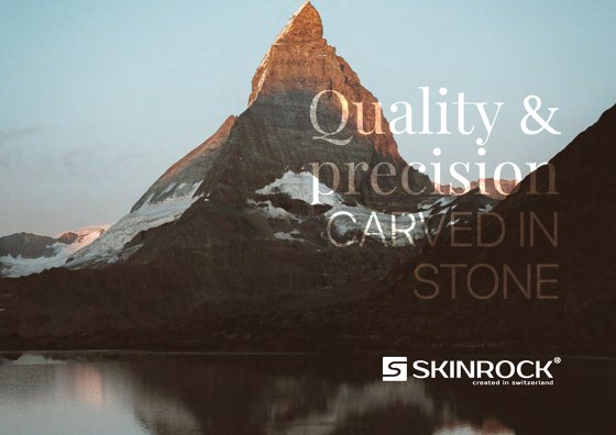 Skinrock catalogues | Architonic