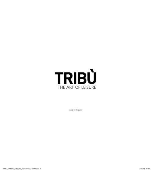 The current Tribu collection on Architonic