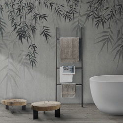 concrete | bamboo leaf
