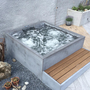 dade HOTSTONE Whirlpool in cemento