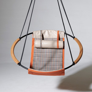 Sling Wooden Armrest - Lux - Hanging Chair