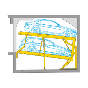 Parklift 340 | Mechanic parking systems