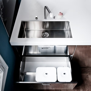 Undermount bowls and sinks