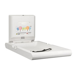 Vertical Baby changing stations with ionizer | BabyMedi
