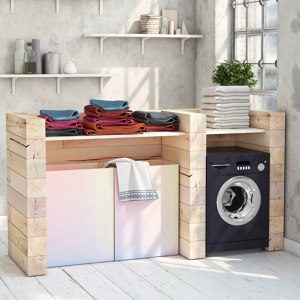 CRAFTWAND® - laundry cabinet design