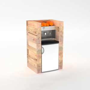 CRAFTWAND® - coffee machine cabinet design