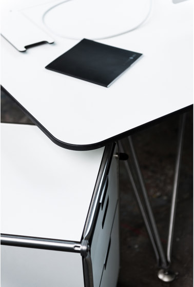 K table system | TS K high desk #66755 | Tavoli contract | System 180