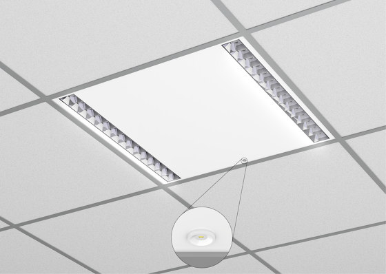 Sonis EVO 
Recessed ceiling luminaires, Lay-in luminaires | Lámparas empotrables de techo | RZB - Leuchten