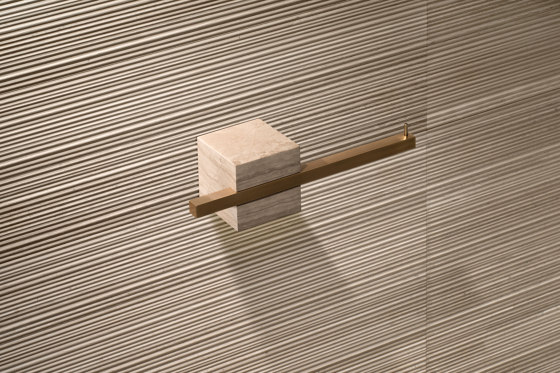TABL-EAU Robe hook 28 x 8 - Gris du Marais | Towel rails | Salvatori