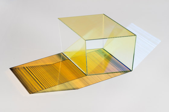 Rho Square H 35 - clear glass | Tavolini bassi | NEO/CRAFT