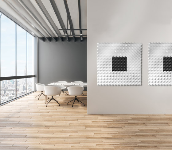 Foldwall 100 - color - white matt-finished | Wall panels | Foldart