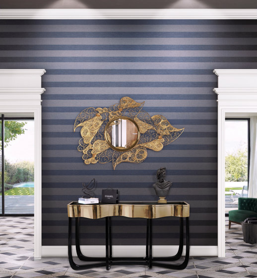 Infinity linen stripe inf1611 | Tejidos decorativos | Omexco
