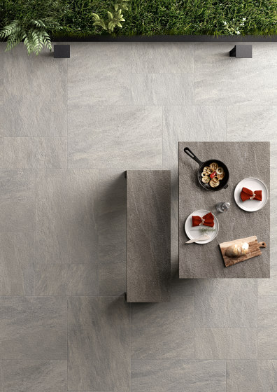 Norgestone | Cesello | Dark Grey | Ceramic tiles | Novabell