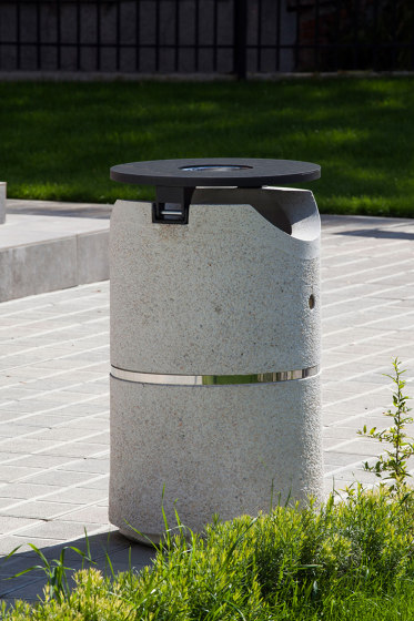 Concrete Litter Bin 127 | Abfallbehälter / Papierkörbe | ETE