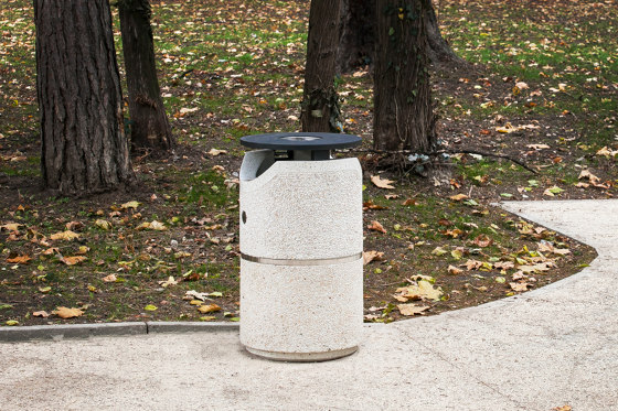 Concrete Litter Bin 71 | Cubos basura / Papeleras | ETE