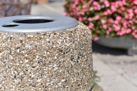 Concrete Litter Bin 41 | Cubos basura / Papeleras | ETE