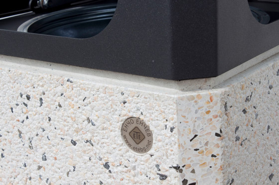Concrete Litter Bin 127 | Cubos basura / Papeleras | ETE
