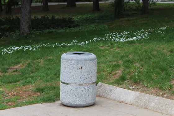 Concrete Litter Bin 18 | Vasi piante | ETE