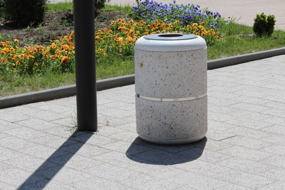 Concrete Litter Bin 72 | Cubos basura / Papeleras | ETE