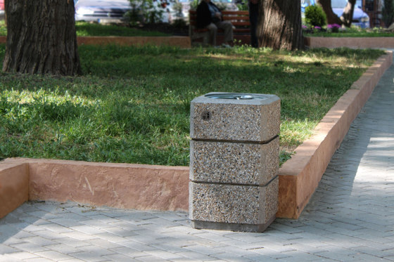 Concrete Litter Bin 43 | Abfallbehälter / Papierkörbe | ETE
