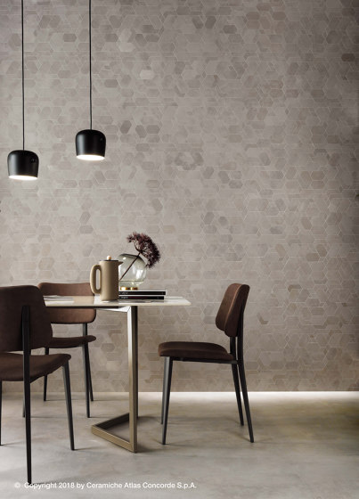 Boost Grey Mosaico Shapes | Ceramic tiles | Atlas Concorde