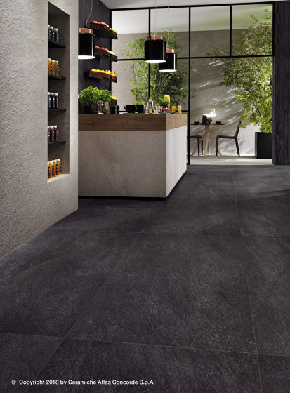Klif Dark Mosaico | Ceramic flooring | Atlas Concorde