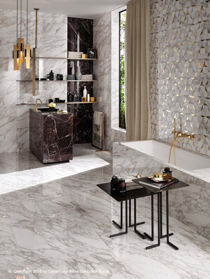 Marvel Gold Onyx Lappato | Ceramic tiles | Atlas Concorde