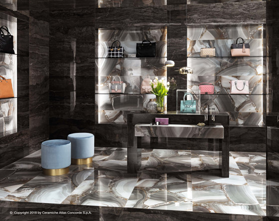 Marvel Gris Supreme Lappato | Ceramic tiles | Atlas Concorde