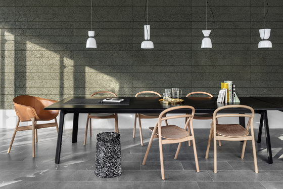 Alle Table 160 cm Black | Dining tables | Hem Design Studio
