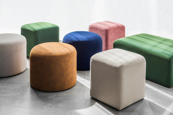 Bon Pouf Cube Shell | Poufs | Hem Design Studio