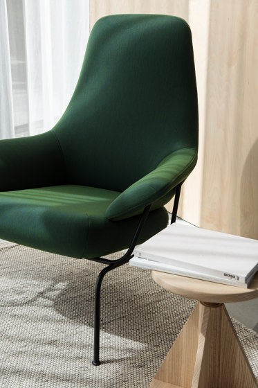 Hai Chair Melange Coral + Ottoman | Sessel | Hem Design Studio