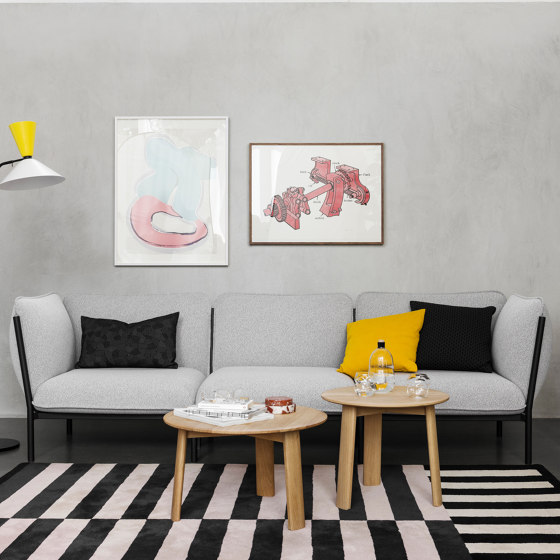 Kumo Sofa 3-Seater Porcelain | Canapés | Hem Design Studio