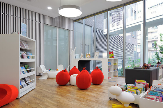 Cocoon Media-Lounge | Cabinas de oficina | Lammhults Biblioteksdesign