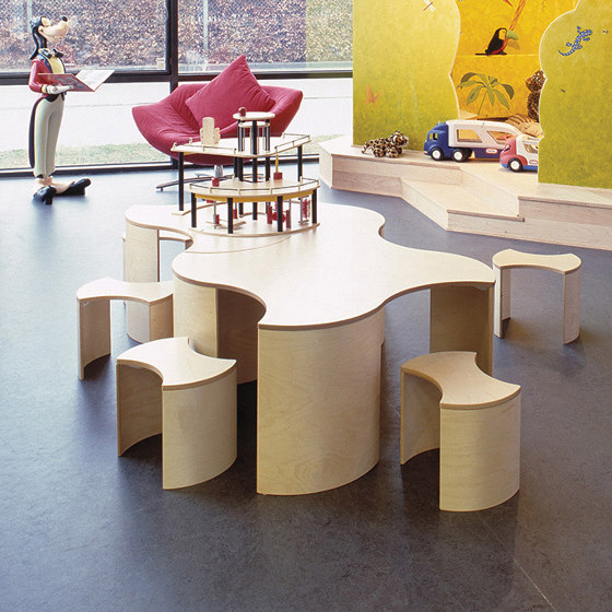Puzzle | Kids stools | Lammhults Biblioteksdesign