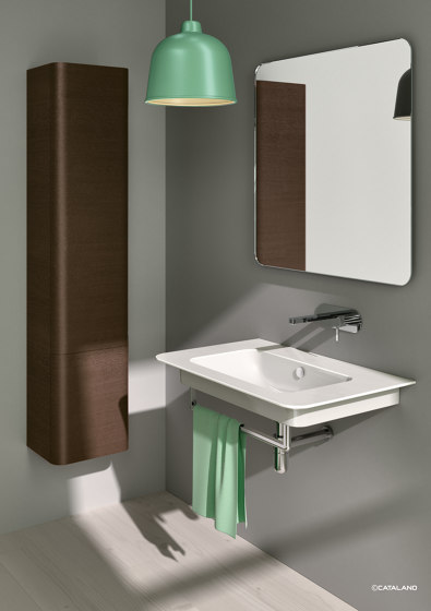 Green Lux 60x40 + Ceramic Top 120x54 | Wash basins | Ceramica Catalano