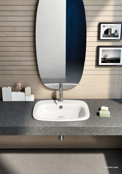 Green Lux 40x40 | Wash basins | Ceramica Catalano