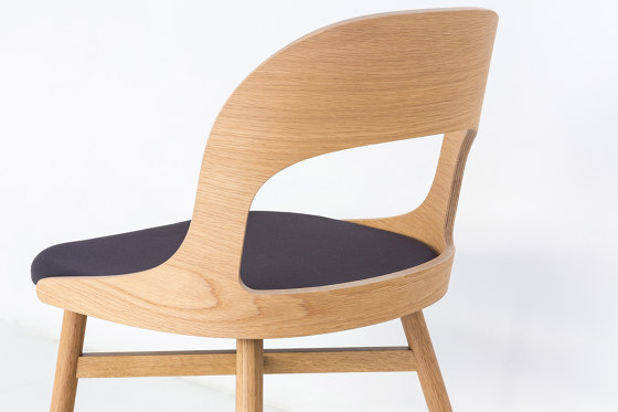 Be Wood visitor chair 4 | Chairs | Dynamobel