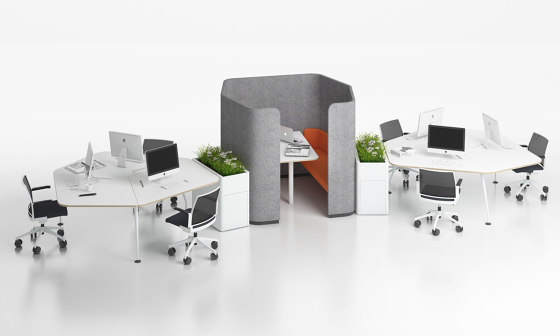 Cell Sit-Stand | Desks | Dynamobel