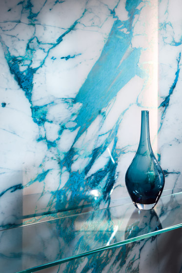 Vetrite Marble Cal Silver | Decorative glass | SICIS