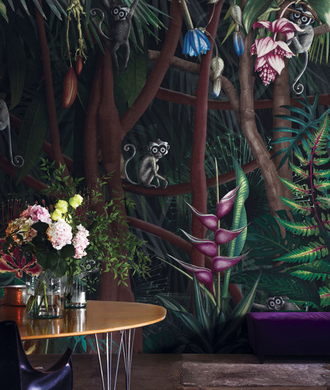 Looks In The Forest | Wall coverings / wallpapers | LONDONART