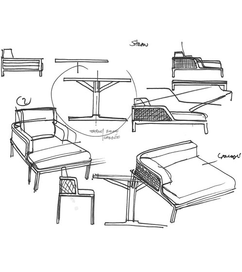 Grand Life Rectangular coffee table | Tables basses | Ethimo