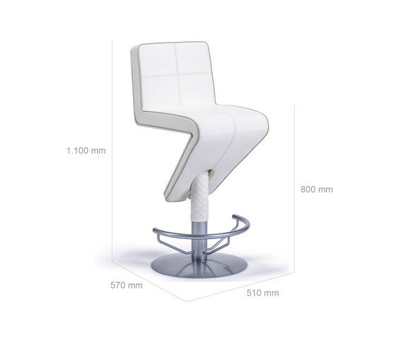 CASINO ROYAL Bar-Stool | Bar stools | BOXMARK Leather GmbH & Co KG
