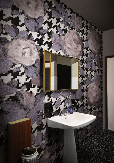 Fabric Roses | Wall coverings / wallpapers | LONDONART