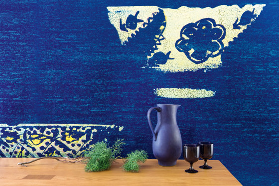 Le bleu thé DM 864 04 | Wall coverings / wallpapers | Elitis
