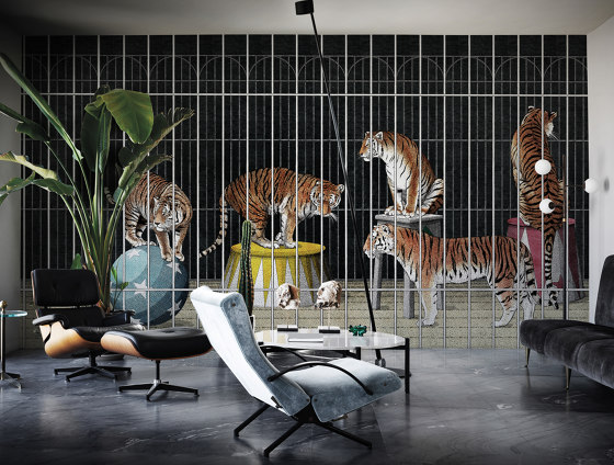 Tigers | Revestimientos de paredes / papeles pintados | LONDONART